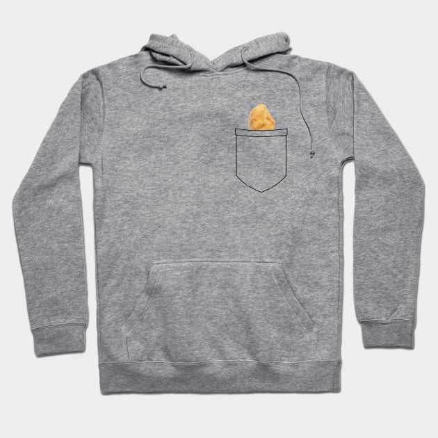 Chicken Nugget in my Pocket! Hoodie by FolkBloke